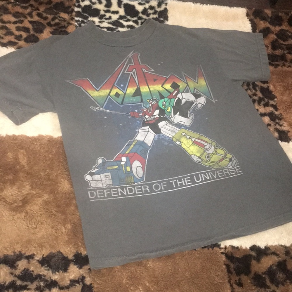 Voltron T Shirt Defender of The Universe S/M